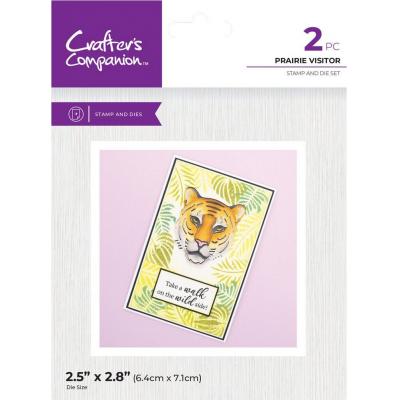 Crafter's Companion Stamp & Die - Prairie Visitor